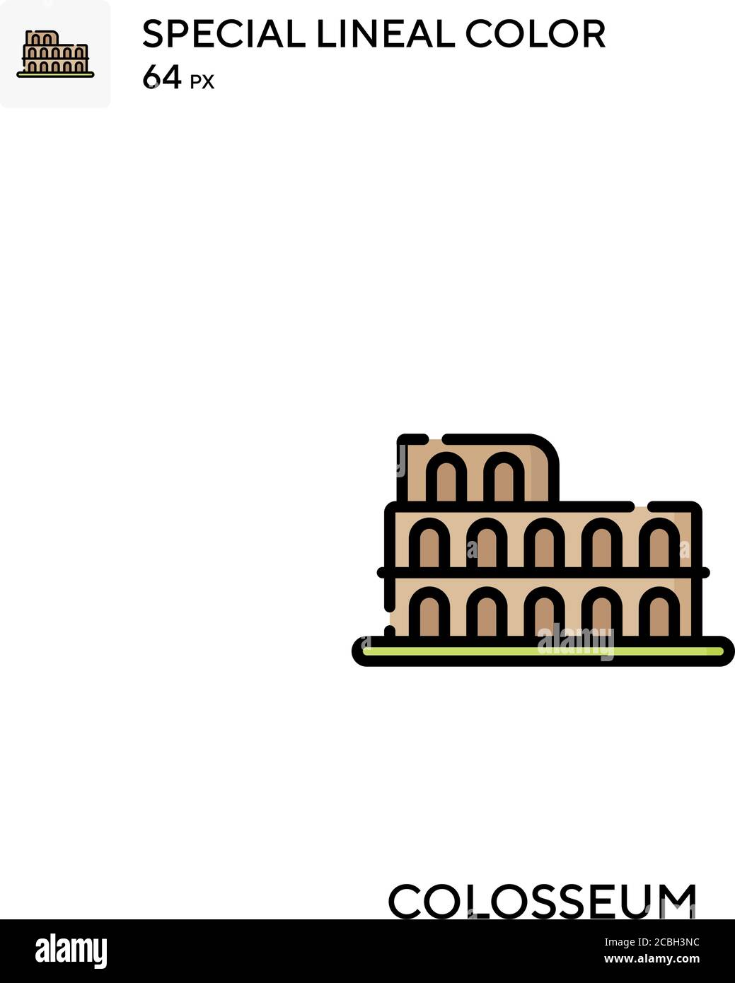 Rome dawn at coliseum Stock Vector Images - Alamy