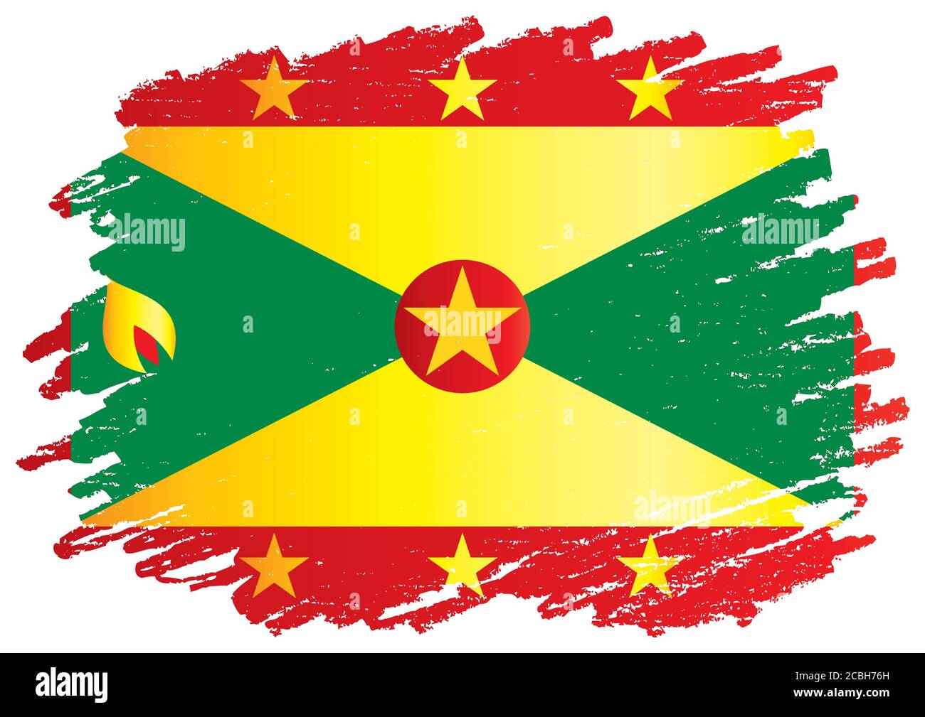 Flag of Grenada, Grenada is a country in the West Indies, Island of