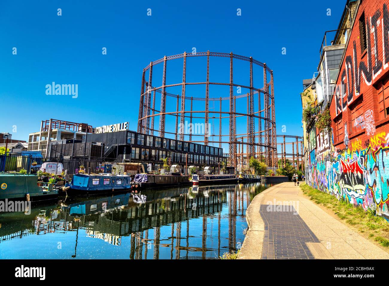 Containerville flexible workspace made from shipping containers and ...