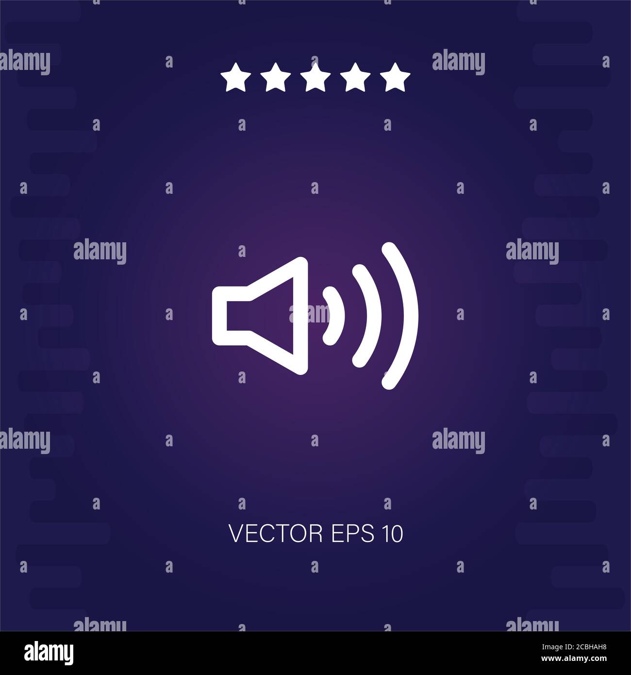 volume vector icon modern illustration Stock Vector Image & Art - Alamy