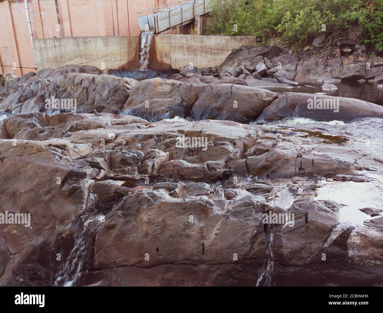 Flow Between Rocks Spring river flowing between rocks hi-res stock photography and images ...