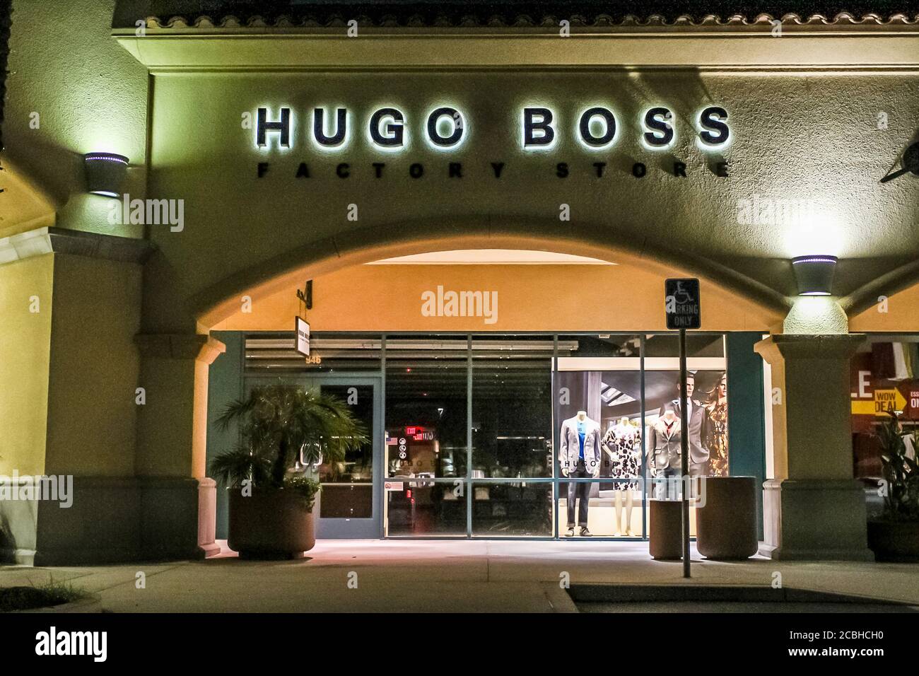 Hugo Boss outlet Store in Camarillo California Stock Photo - Alamy