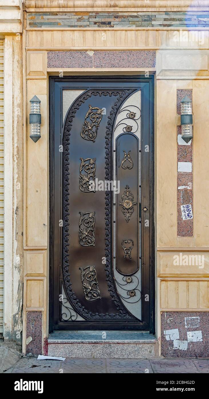 Saudi Arabian doors Stock Photo Alamy