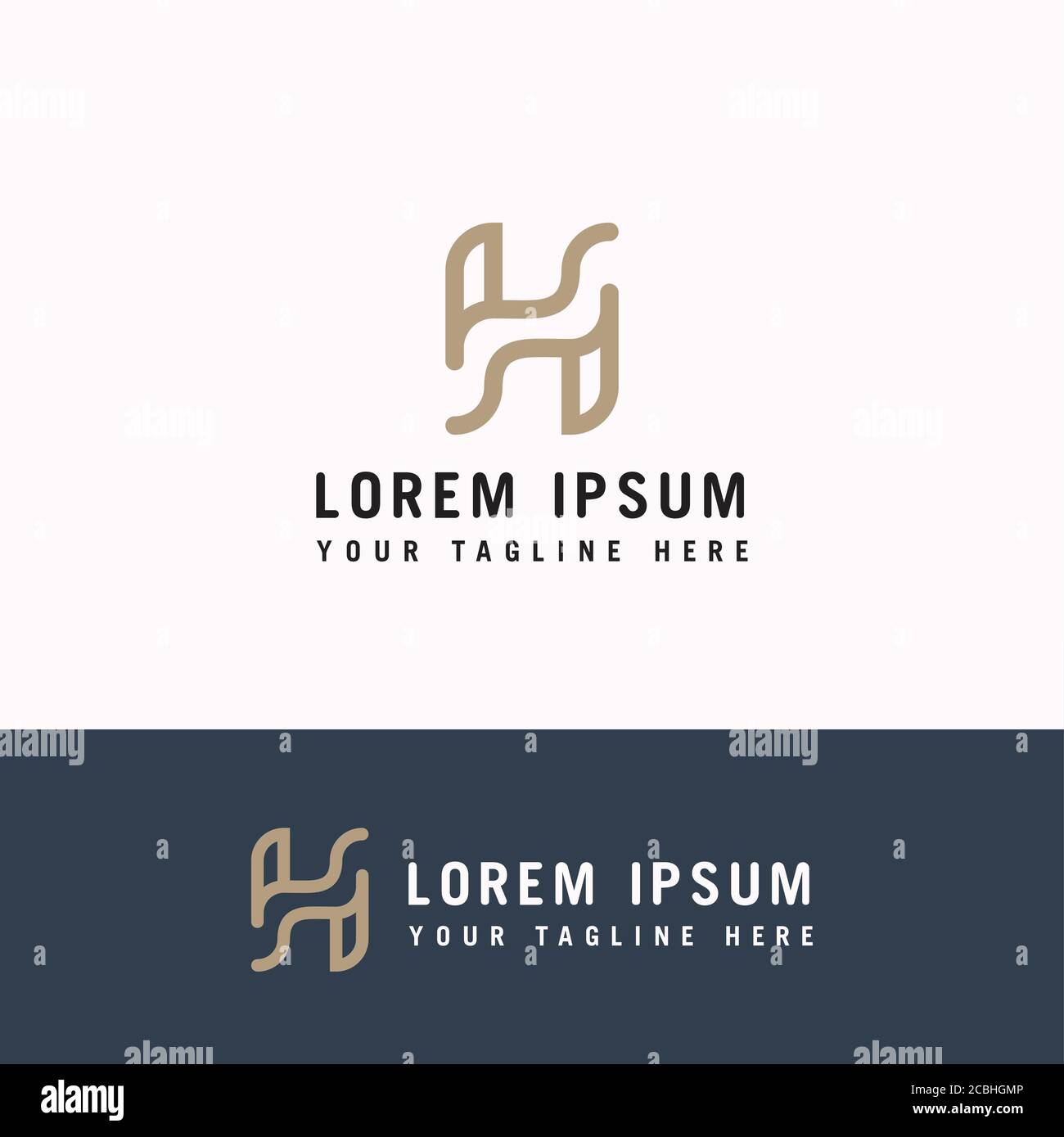 Letter H logo icon design template elements Stock Vector Image & Art ...