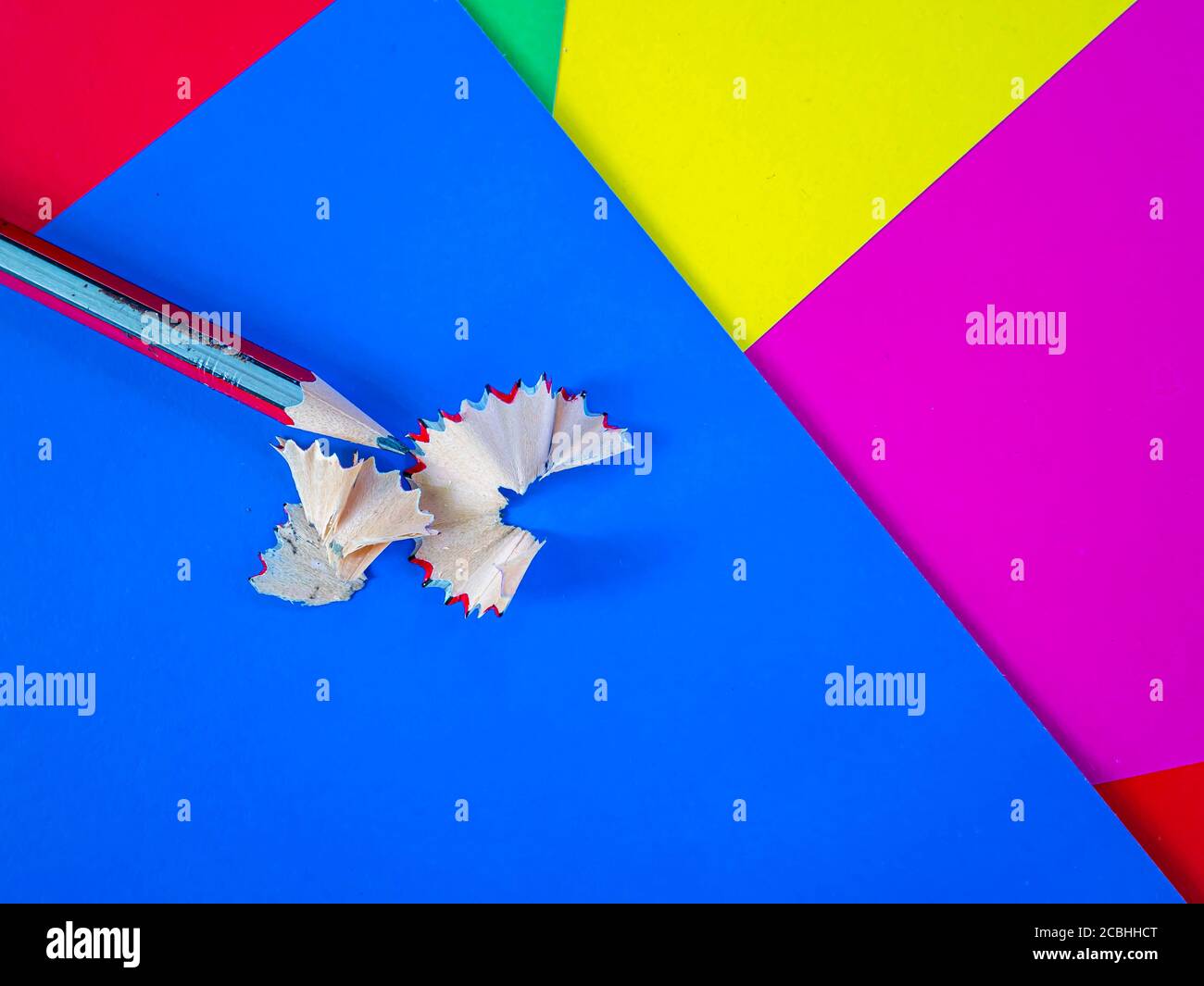 Sharpening a pencil for drawing with a sharpener Stock Photo Alamy