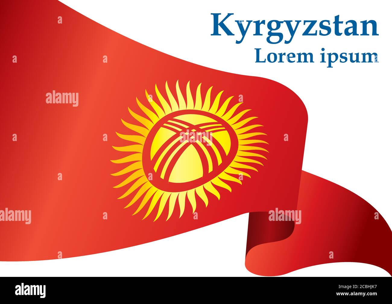 Flag Of Kyrgyzstan Kyrgyz Republic Template For Award Design An flag-of-kyrgyzstan-kyrgyz-republic-template-for-award-design-an