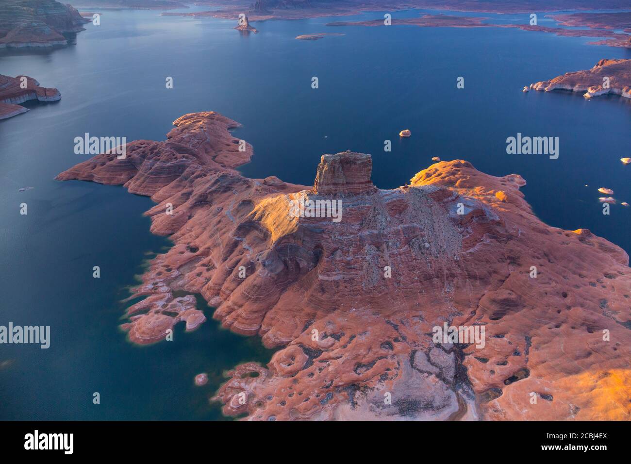 Colorado River, Lake Powell, Page, Arizona, Usa, America Stock Photo