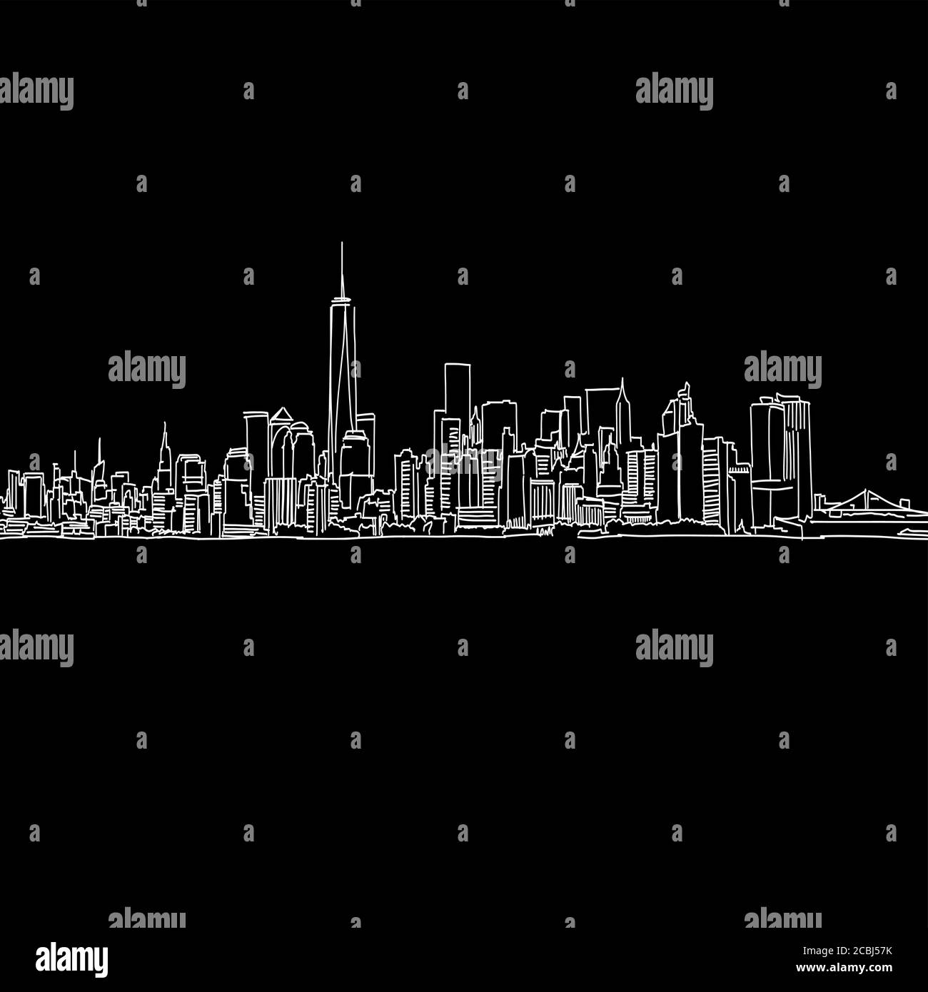 Nyc skyline as art Black and White Stock Photos & Images - Alamy Nyc skyline as art Black and White Stock Photos & Images - Alamy