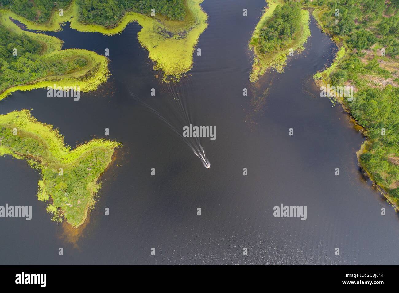 Big Creek Lake Stock Photo Alamy