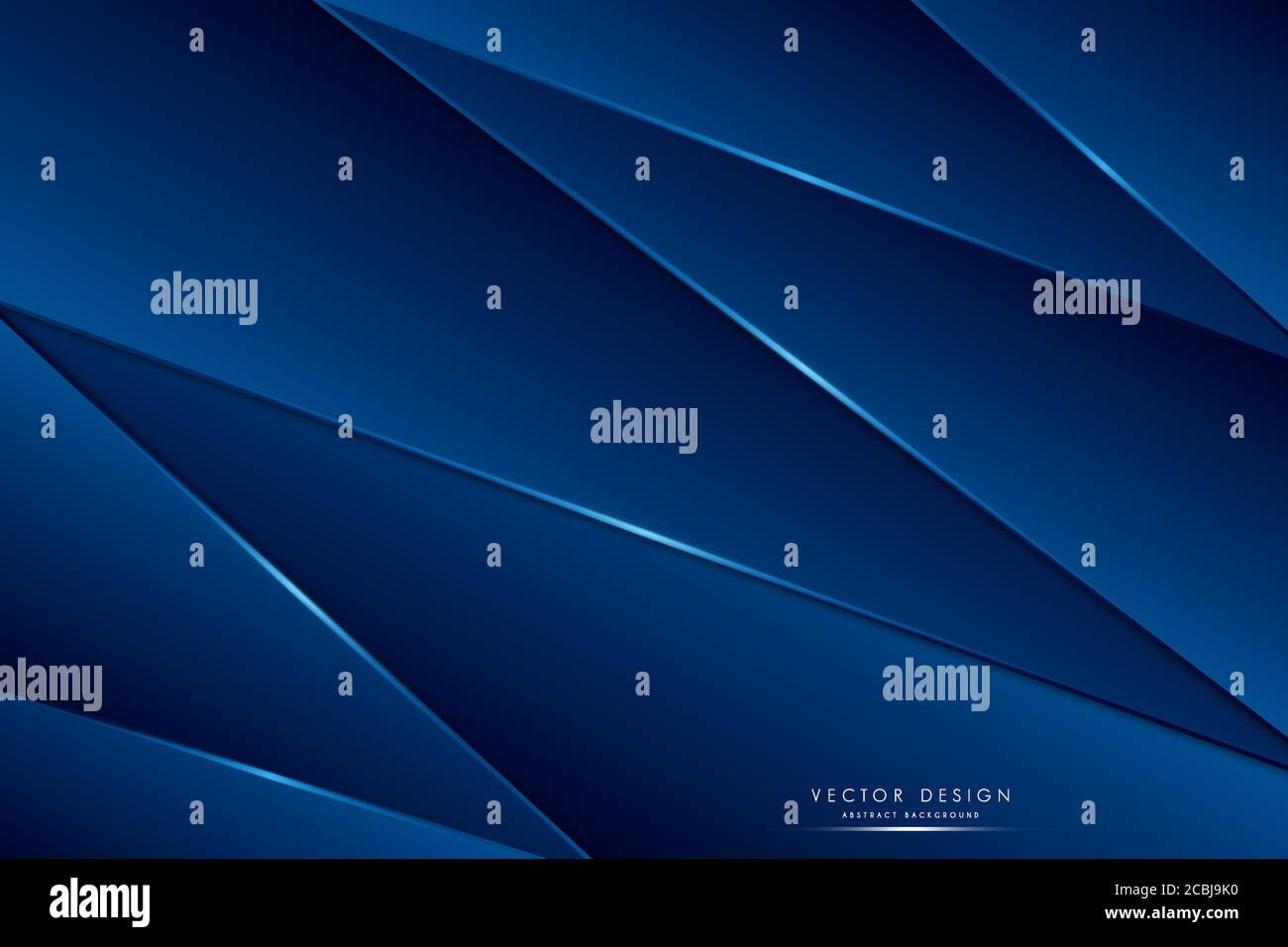 Metallic background.Blue with glowing line and dark space.Metal technology concept. Stock Vector