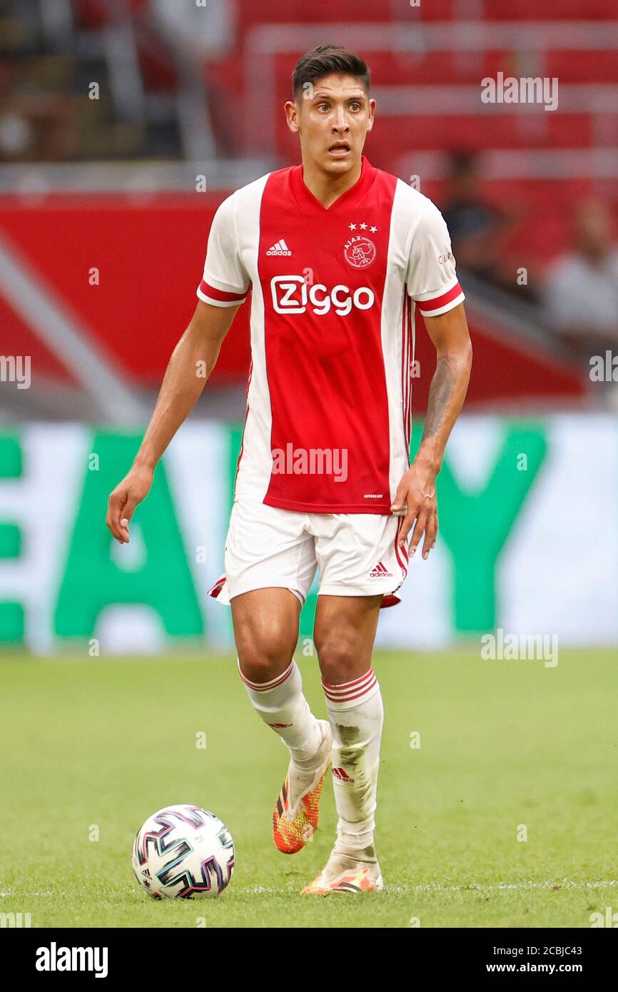 Amsterdam 13 08 2020 Johancruyff Arena Friendly Pre Season Match Before The Dutch Football Season 2020 2021 Between Ajax And Fc Utrecht 5 1 Ajax Player Edson Alvarez Stock Photo Alamy