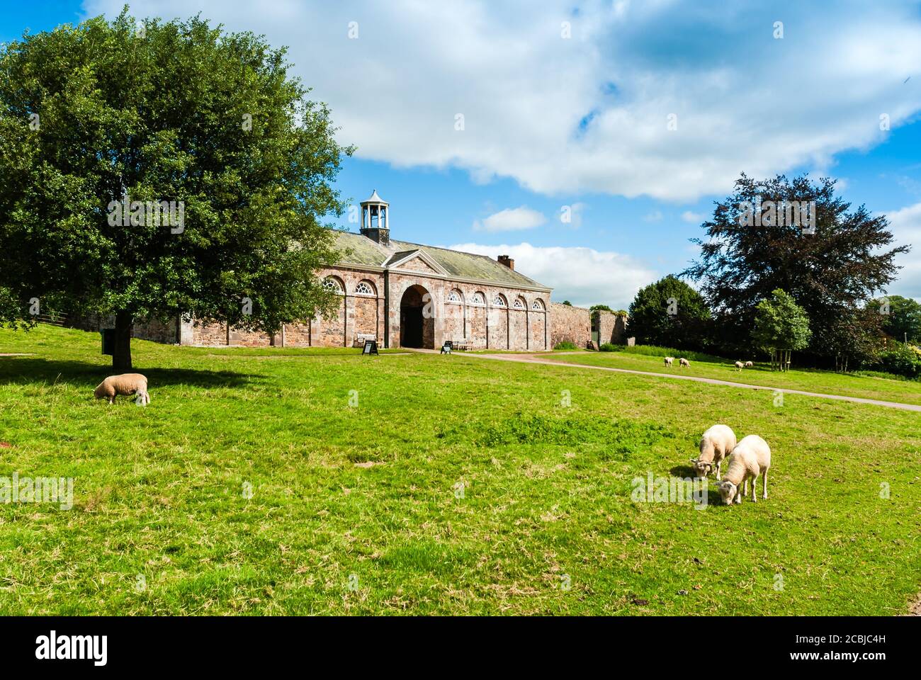Killerton National Trust House and Garden in Devon. Stock Photo