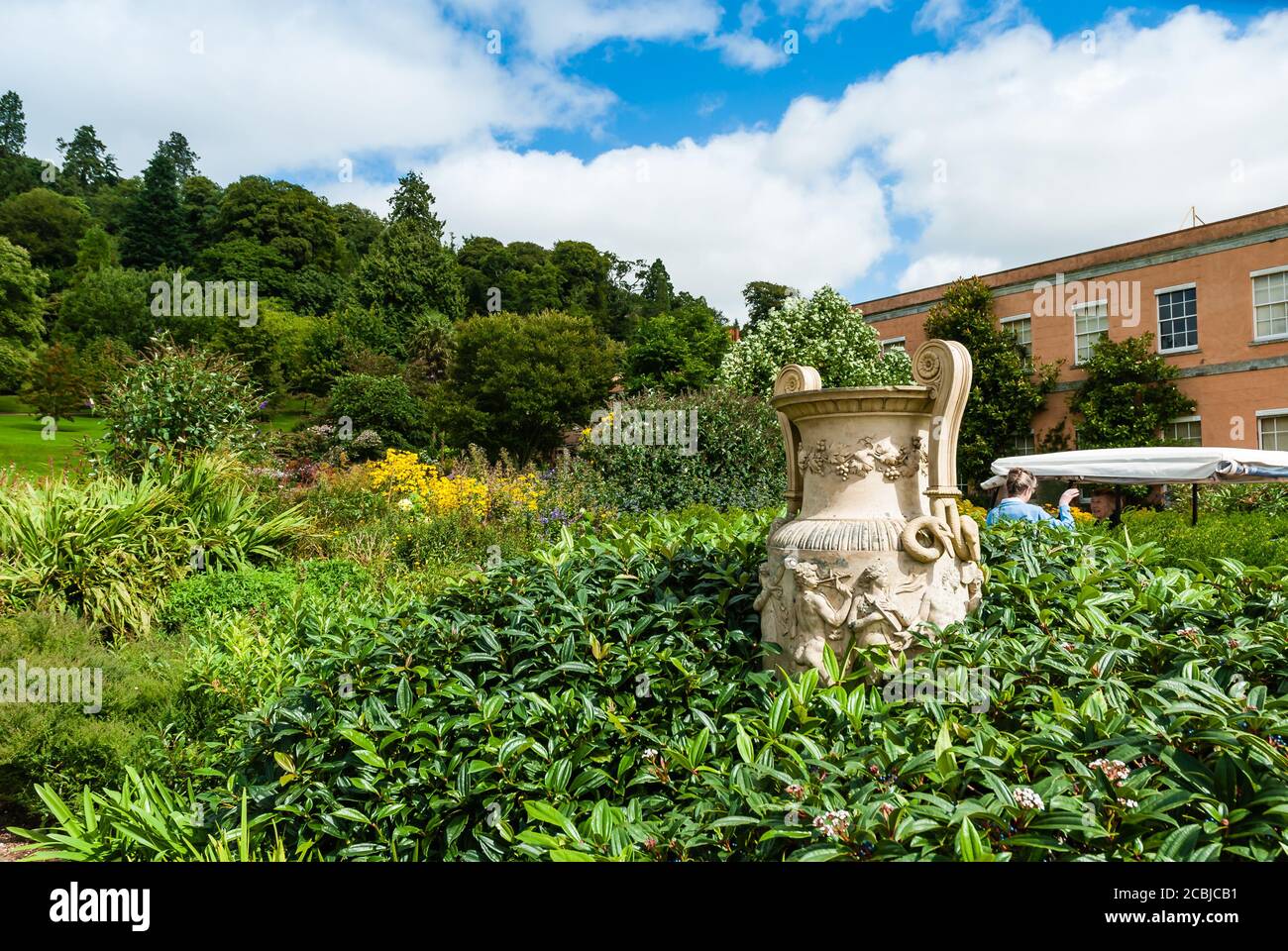 Killerton National Trust House and Garden in Devon. Stock Photo