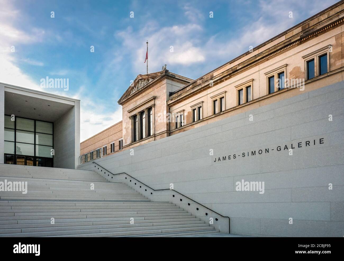 James Simon Gallery designed by David Chipperfield - Berlin Germany Stock Photo