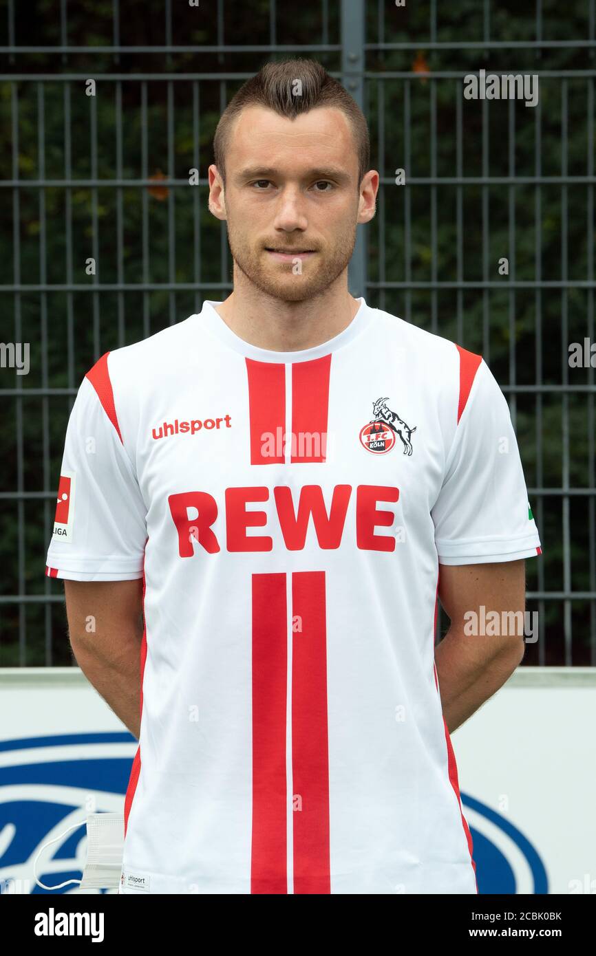 Cologne, Germany. 14th Aug, 2020. Football, Bundesliga: 1.FC Köln - Photo  session, the official photo session of the Cologne team (team photo and  portraits) for the 2020/2021 season at the training ground.