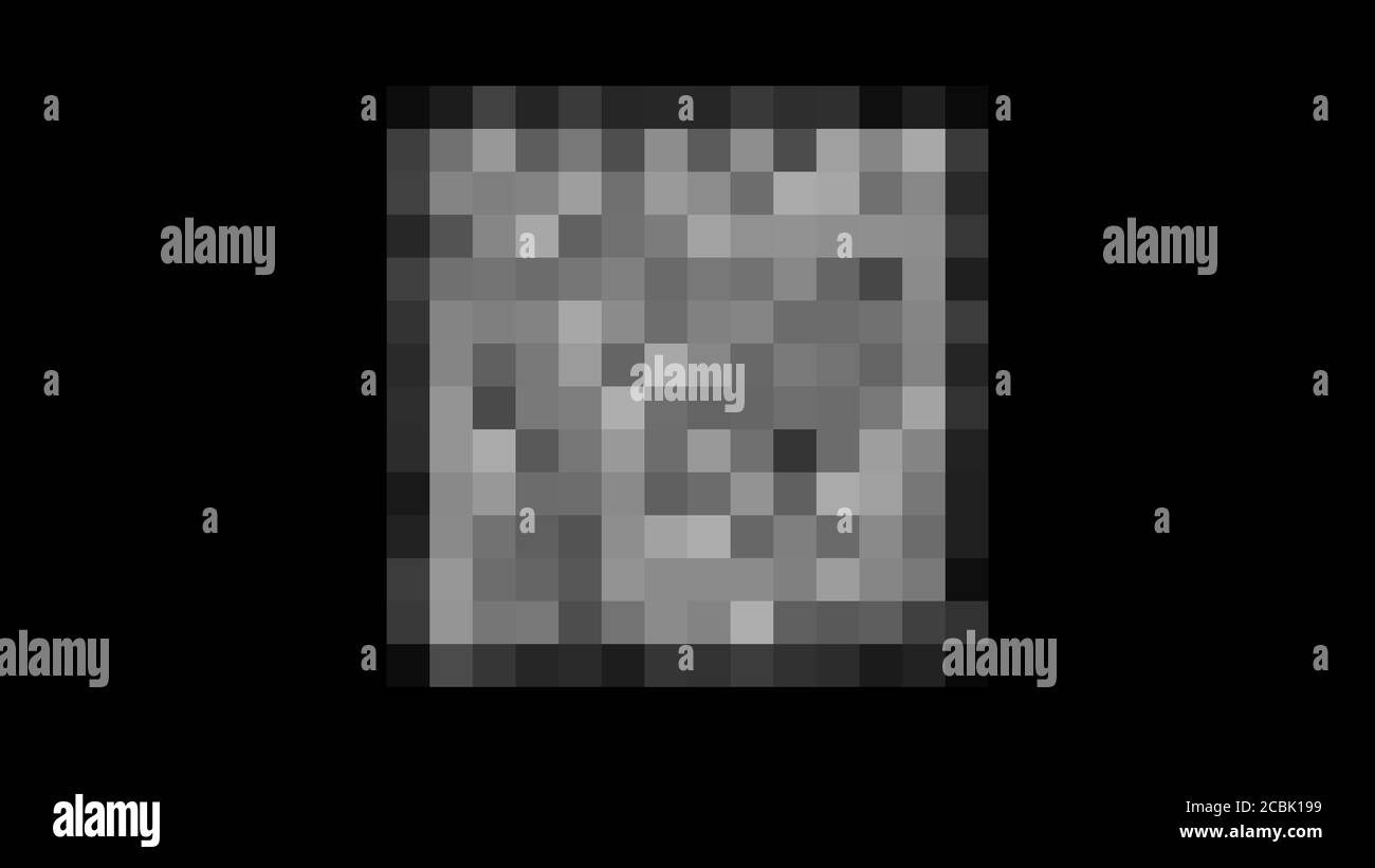 Pixel censored. Black censor bar concept. Censorship square Stock Photo ...