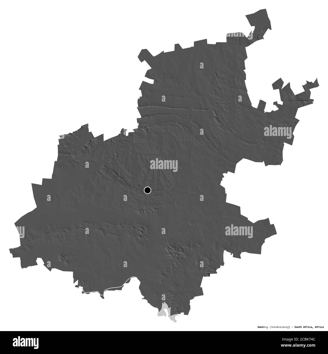 Physical Map Of Gauteng Map Of Gauteng High Resolution Stock Photography And Images - Alamy