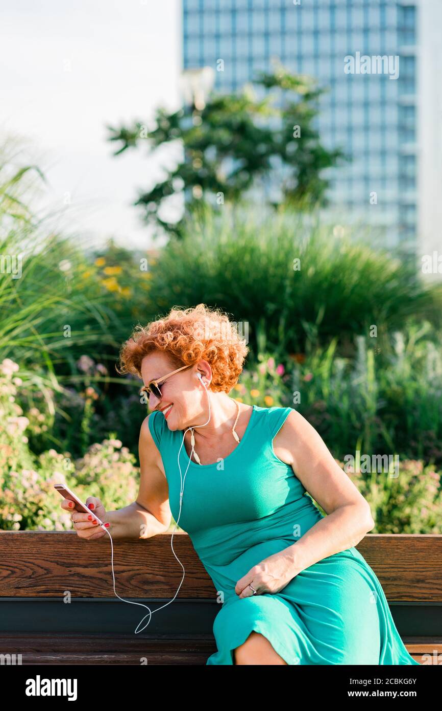 Redhead mature woman hi-res stock photography and images - Alamy