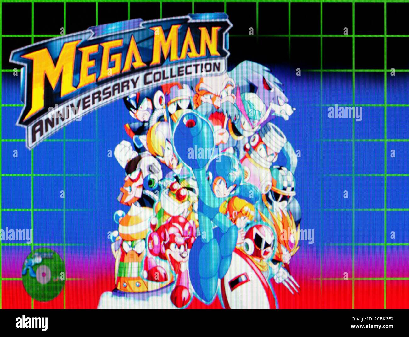 Mega Man Anniversary Collection Nintendo Gamecube Videogame Editorial use only Stock Photo