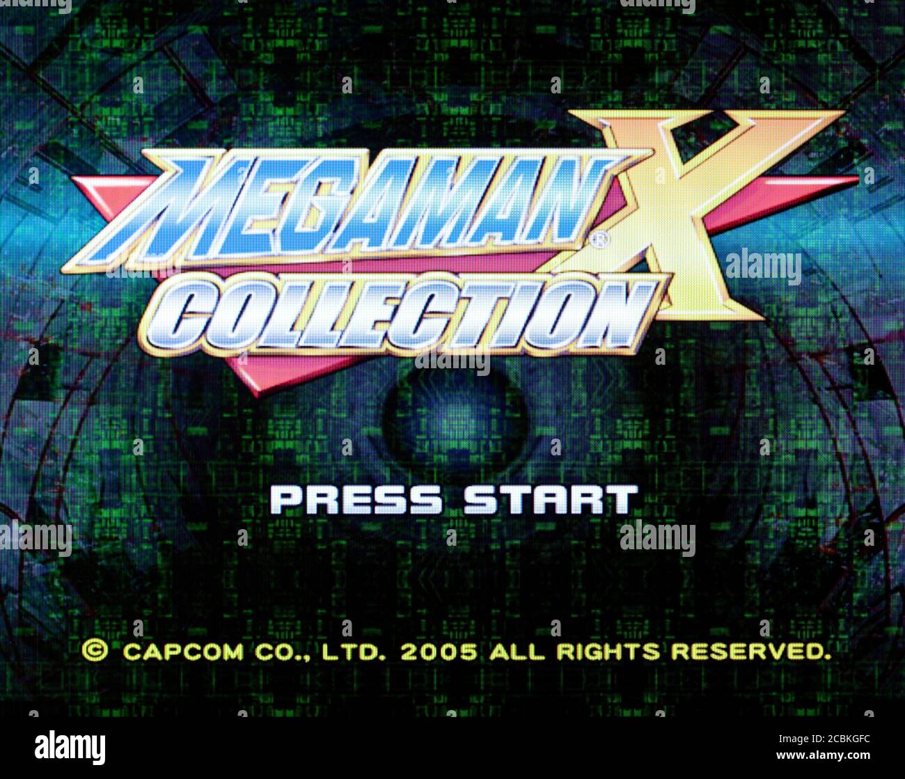 Megaman X Collection - Nintendo Gamecube Videogame - Editorial use only Stock Photo