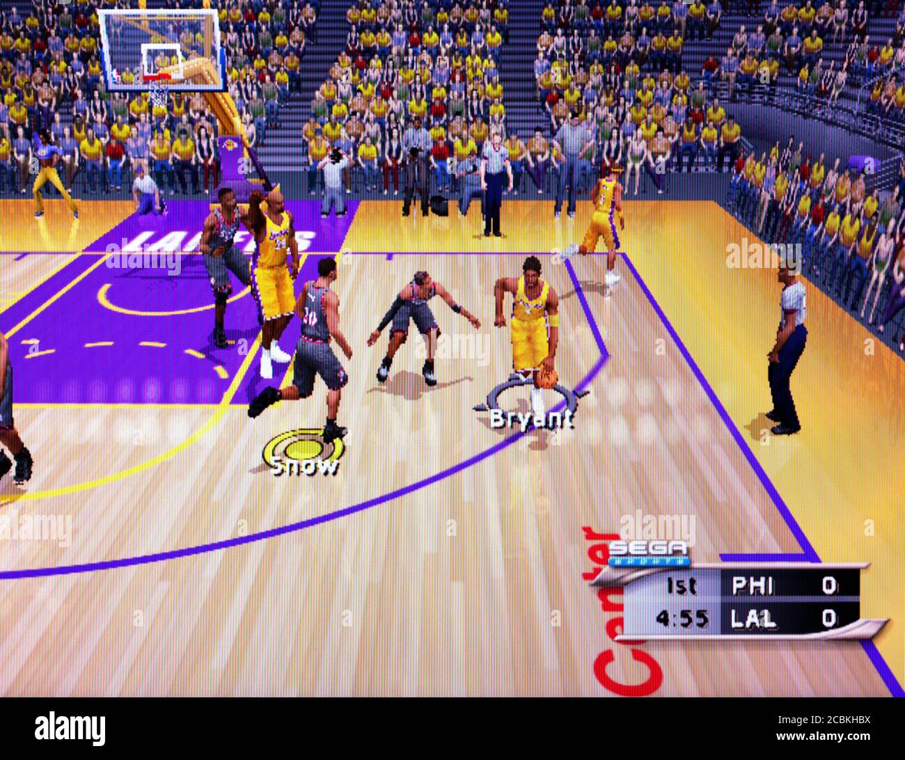 NBA 2K2 - Nintendo Gamecube Videogame - Editorial use only Stock Photo