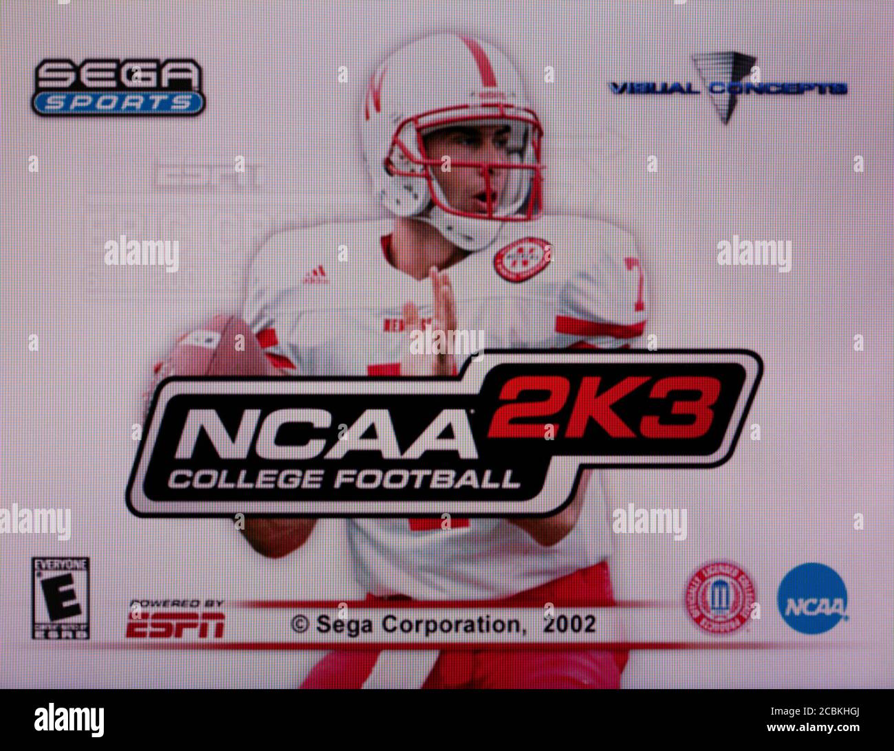 NCAA College Football 2K3 - Nintendo Gamecube Videogame - Editorial use only Stock Photo