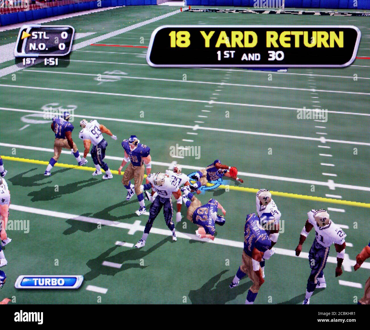 NFL Blitz 2003 - Nintendo Gamecube Videogame - Editorial use only Stock Photo