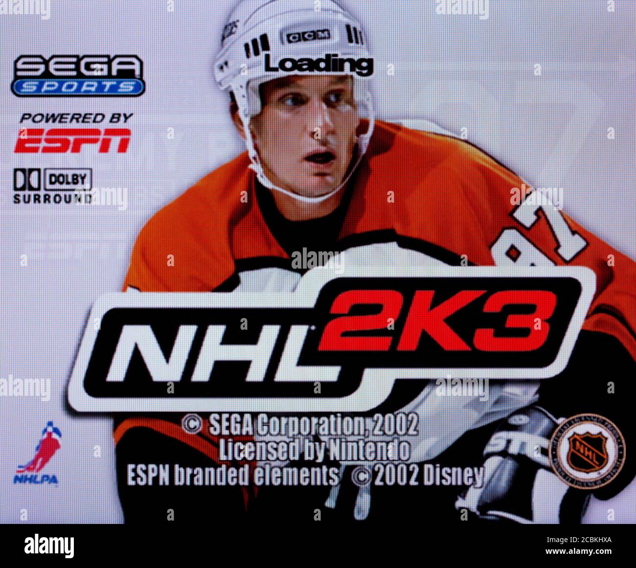 NHL 2k3 - Nintendo Gamecube Videogame - Editorial use only Stock Photo