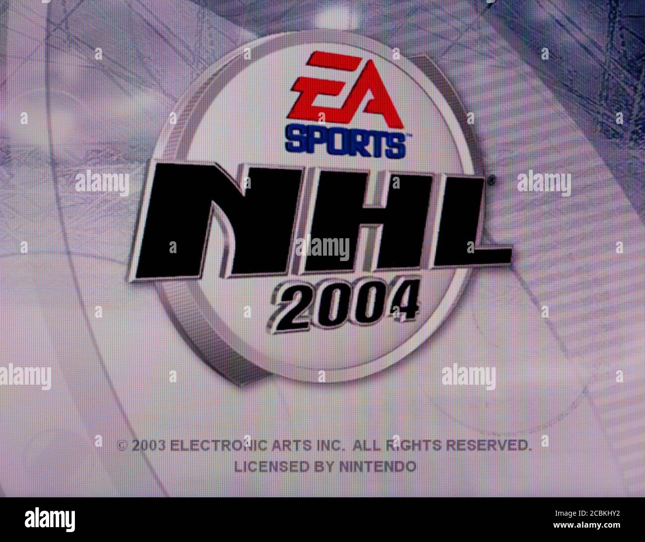 NHL 2004 - Nintendo Gamecube Videogame - Editorial use only Stock Photo