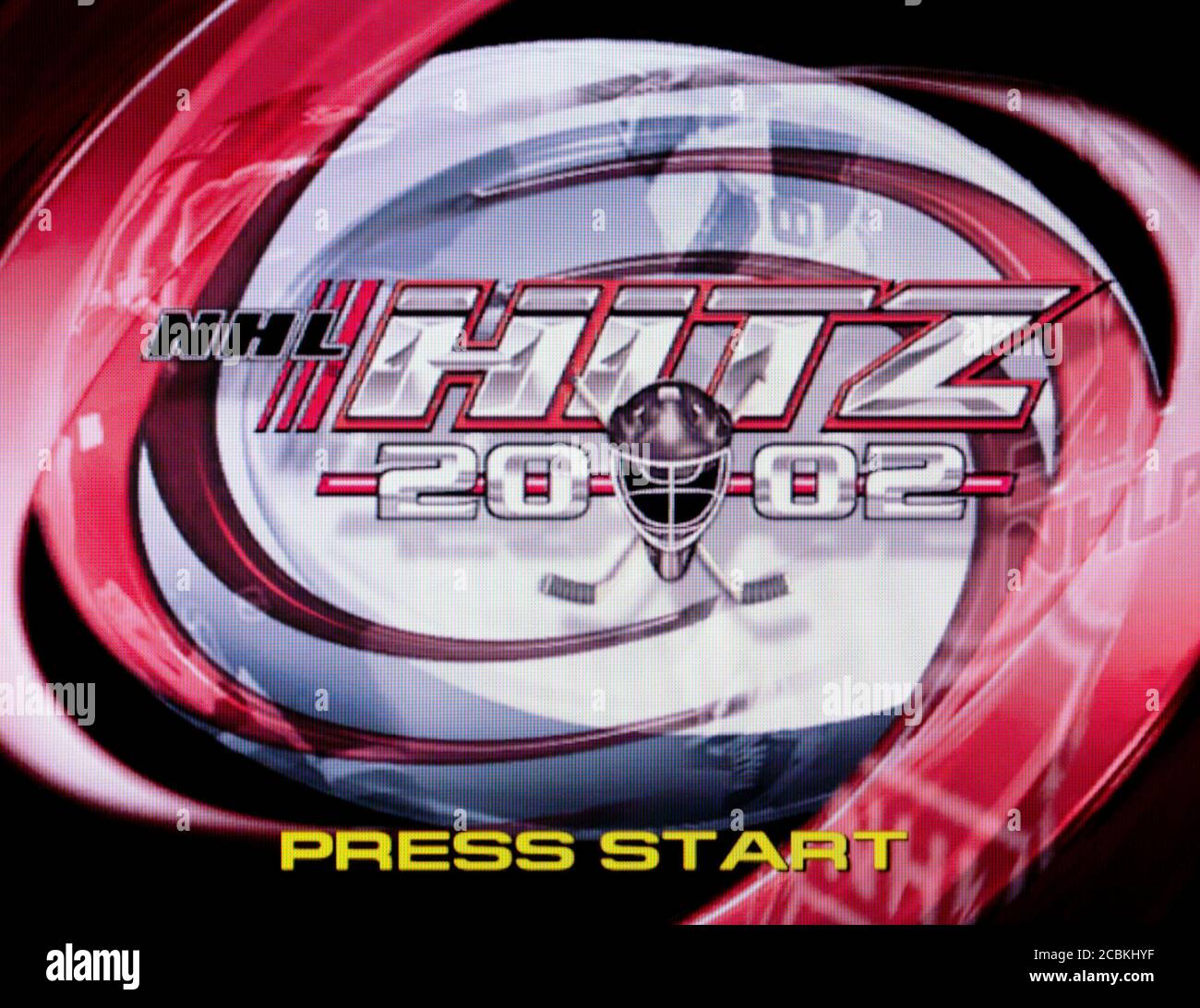 NHL Hitz 2002 - Nintendo Gamecube Videogame - Editorial use only Stock Photo