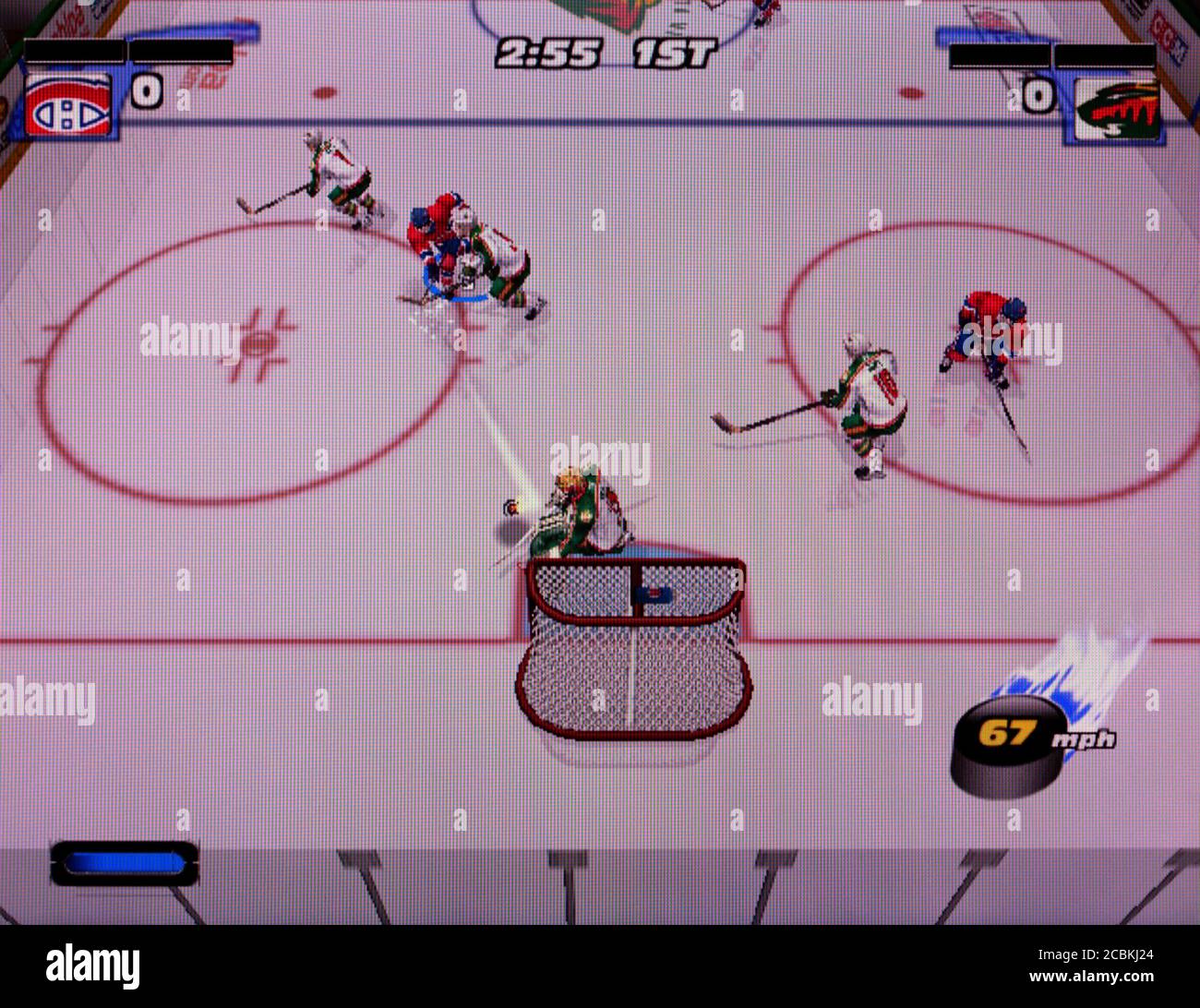 NHL Hitz 2003 - Nintendo Gamecube Videogame - Editorial use only Stock Photo