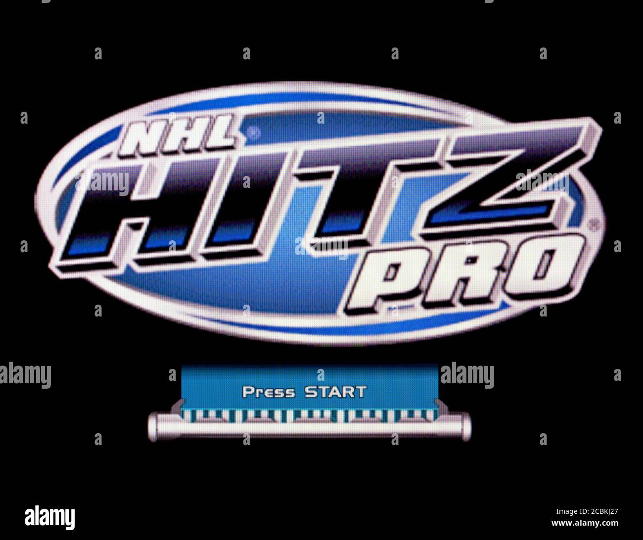 NHL Hitz Pro - Nintendo Gamecube Videogame - Editorial use only Stock Photo