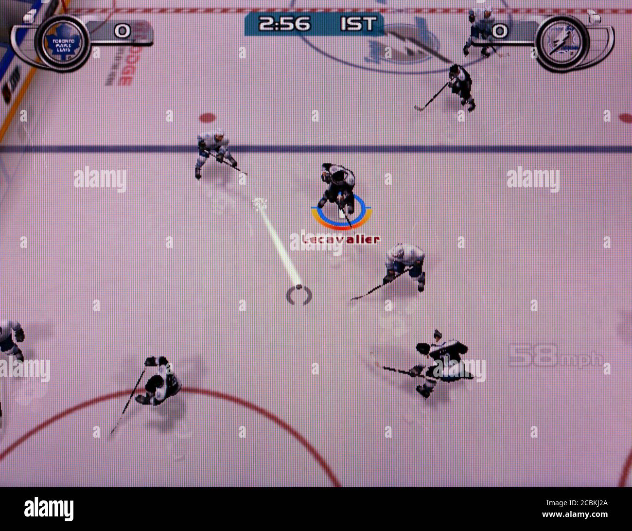 NHL Hitz Pro - Nintendo Gamecube Videogame - Editorial use only Stock Photo