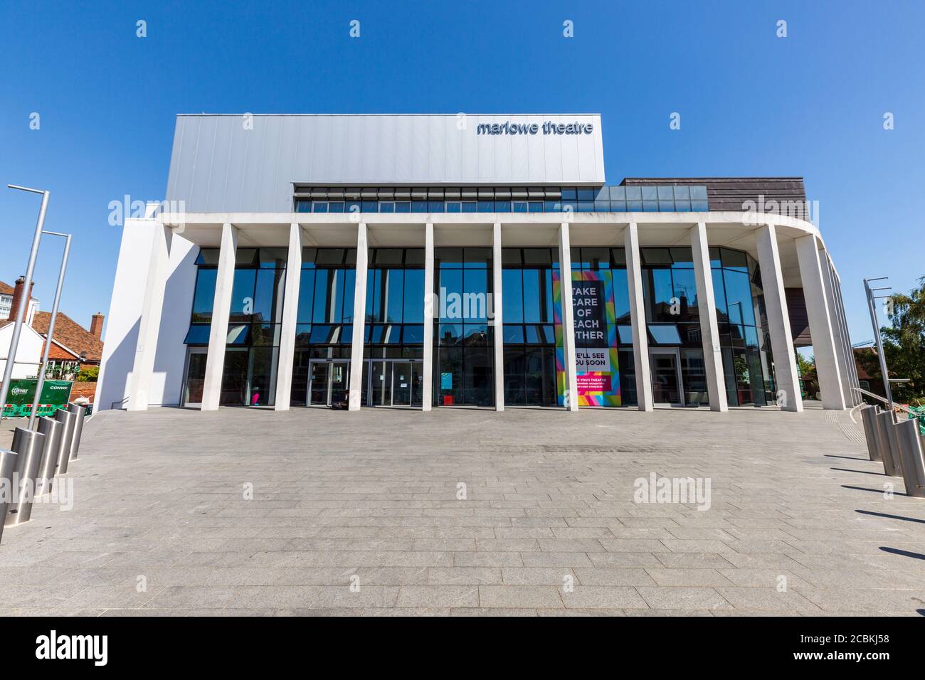 The Marlowe Theatre in Canterbury, Kent, England Stock Photo
