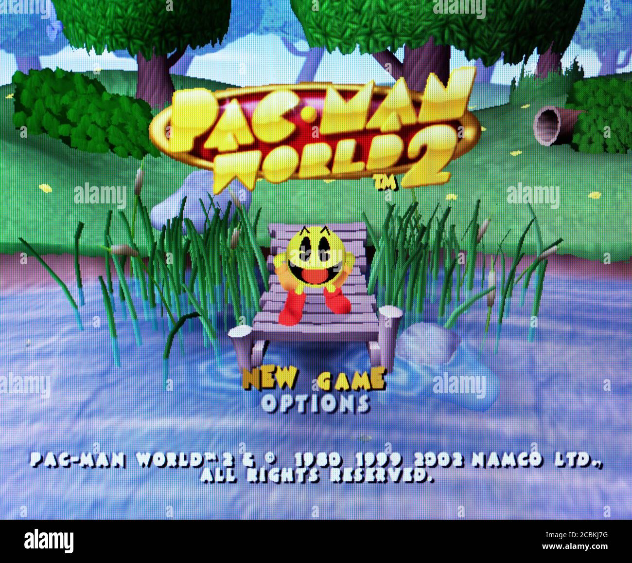 Pac-Man World 2 - Nintendo Gamecube Videogame - Editorial use only ...