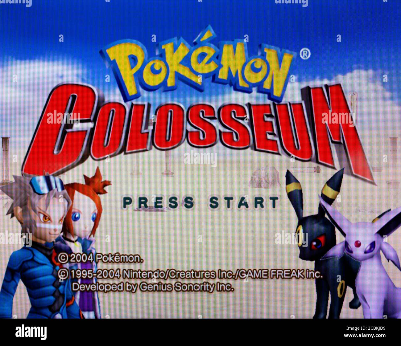 Pokemon Colosseum - Nintendo Gamecube Videogame - Editorial use only Stock  Photo - Alamy