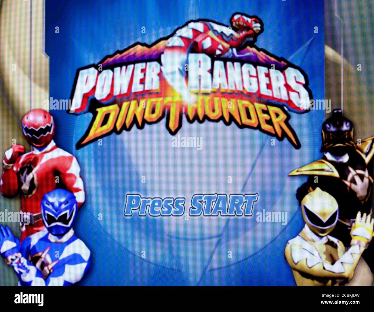 Power Rangers Dino Thunder - Nintendo Gamecube Videogame - Editorial use  only Stock Photo - Alamy