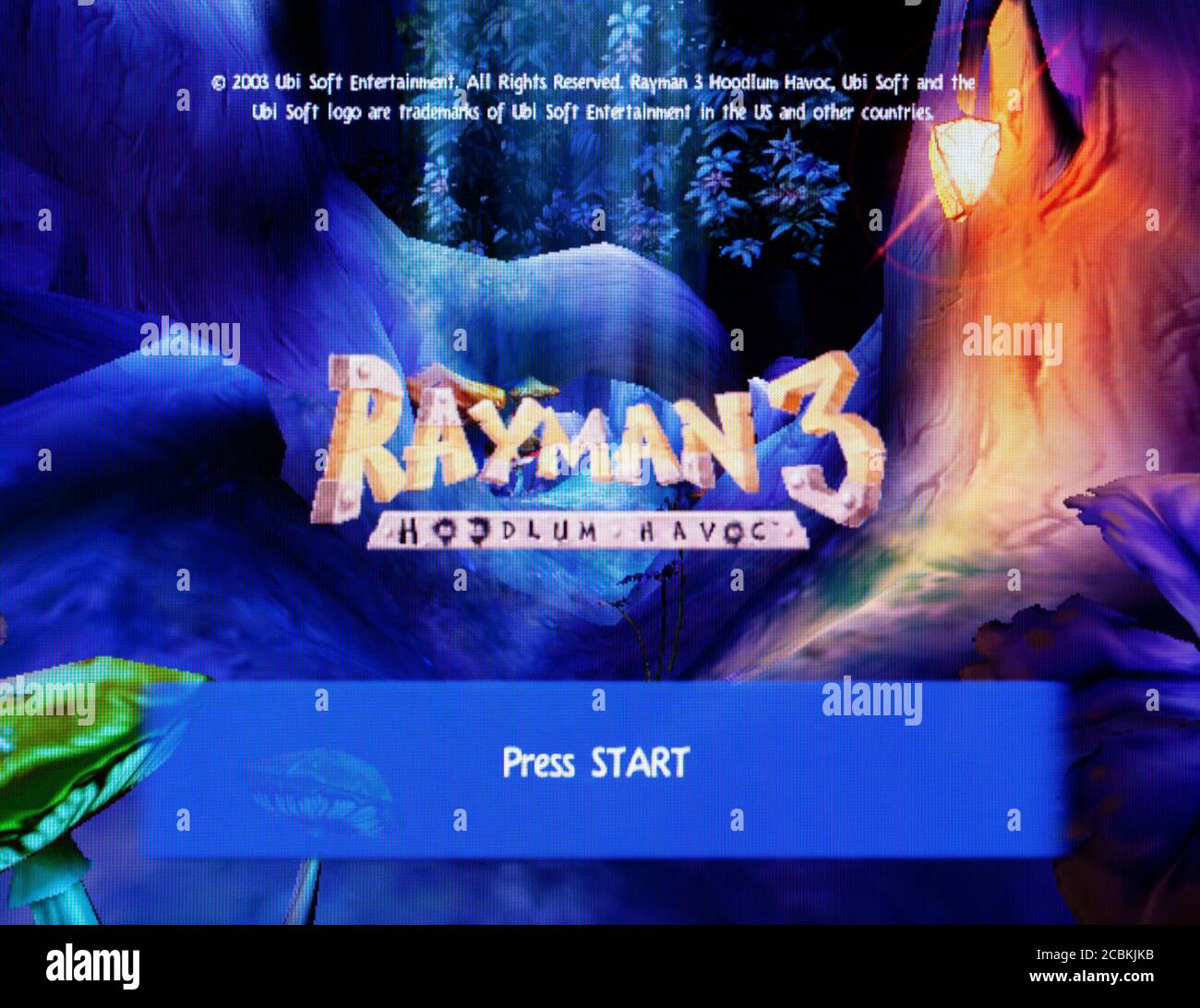 Rayman 3 Hoodlum Havoc - Nintendo Gamecube Videogame - Editorial use only  Stock Photo - Alamy