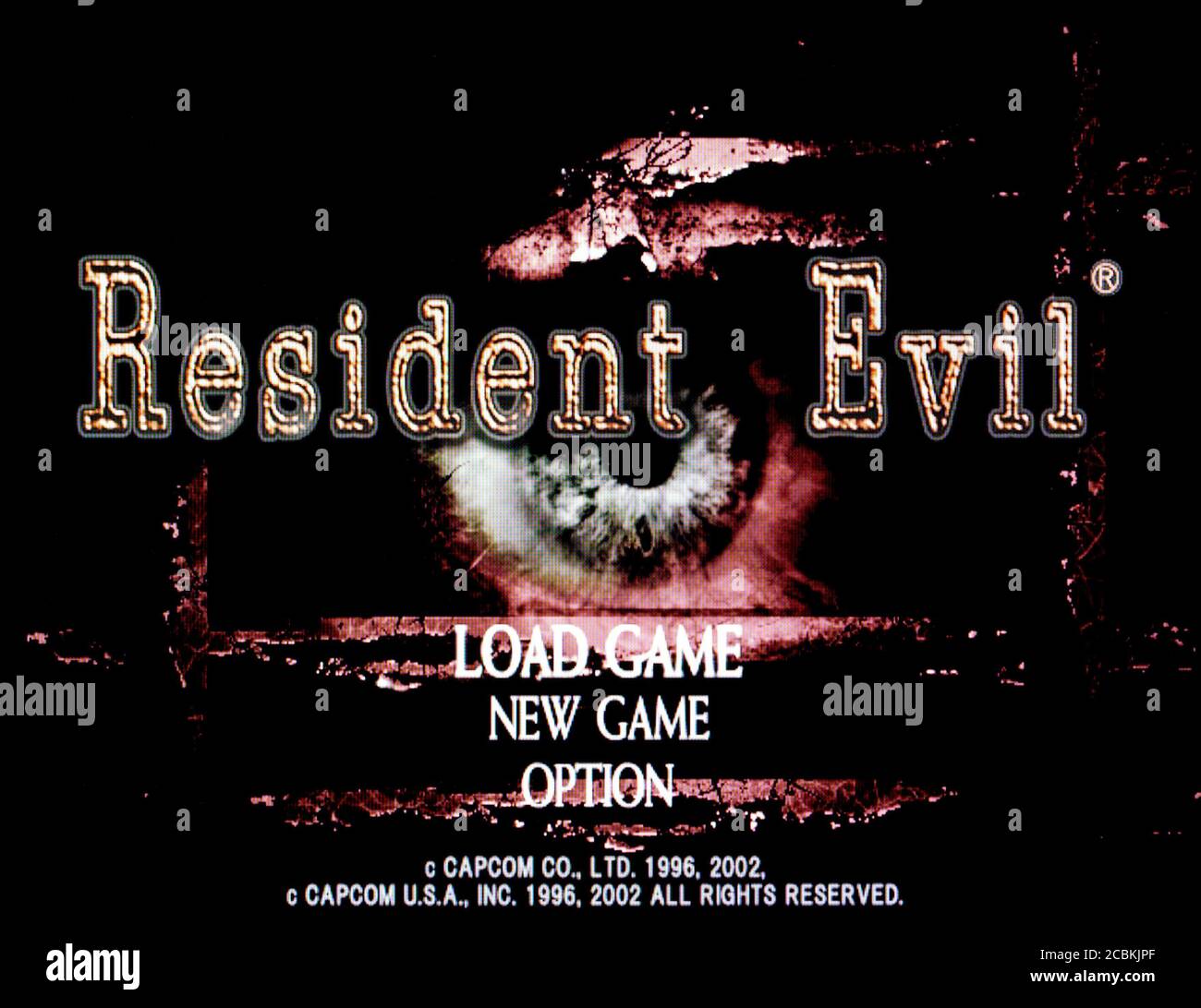 A Resident Evil HD remake on PS4 screenshot Stock Photo - Alamy