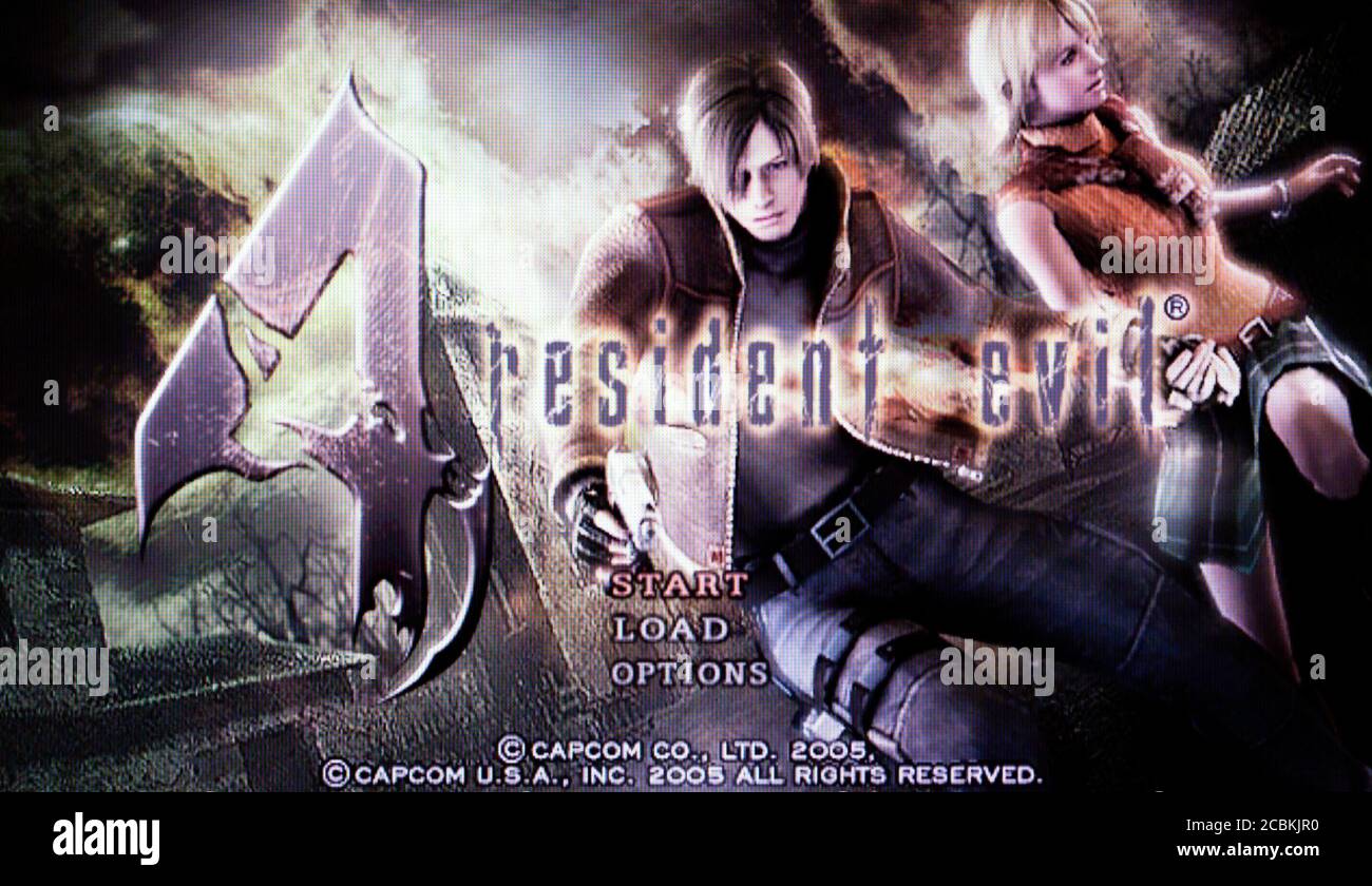 Resident Evil 4 - Nintendo Gamecube Videogame - Editorial use only Stock  Photo - Alamy