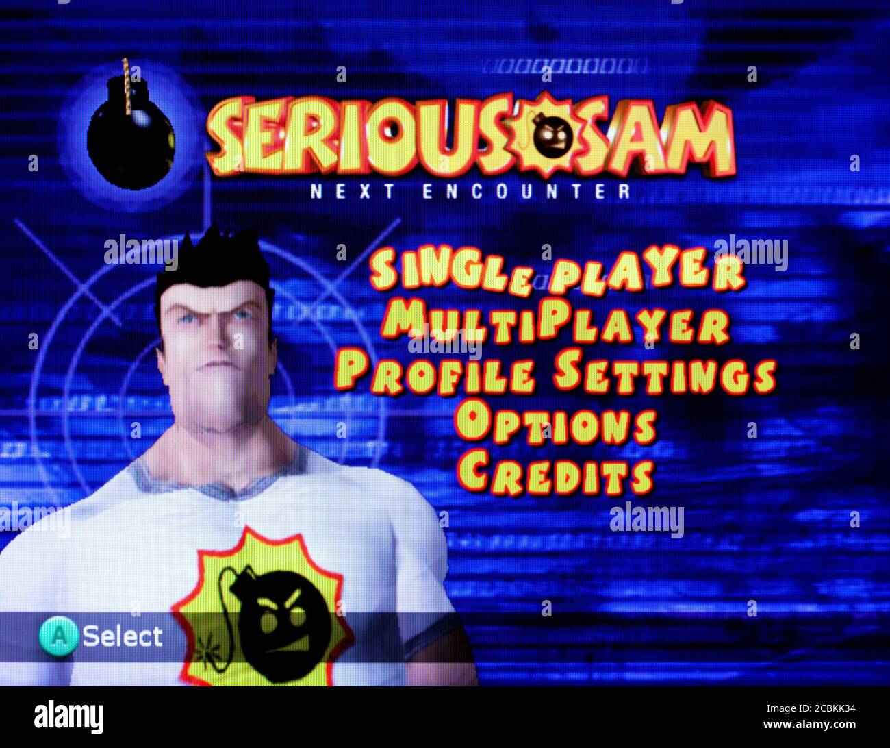 Serious Sam Next Encounter - Nintendo Gamecube Videogame - Editorial use  only Stock Photo - Alamy