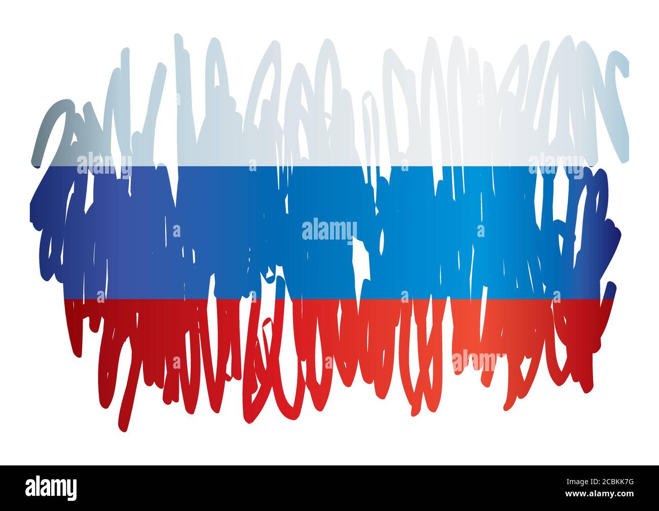 Flag of Russia, Russian Federation. Russian flag. Template for award design, an official