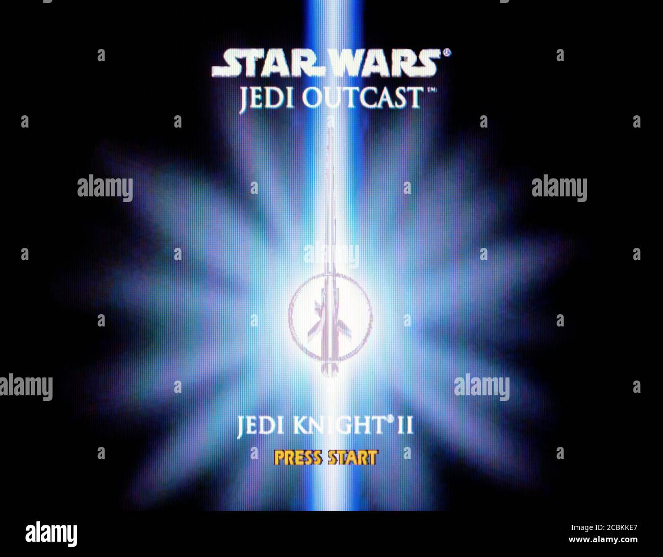 Star Wars Jedi Outcast - Nintendo Gamecube Videogame - Editorial use only Stock Photo