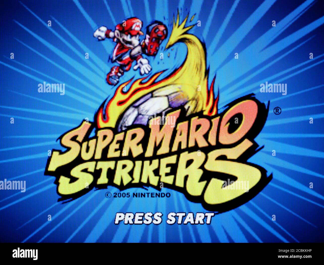 Tela do jogo Mario Bros Stock Photo - Alamy