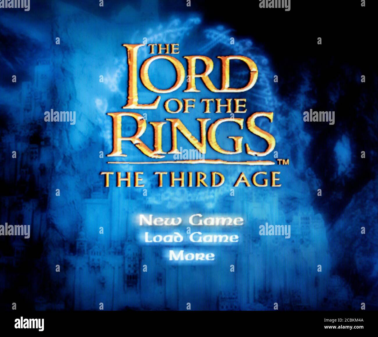 The Lord of the Rings The Third Age - Nintendo Gamecube Videogame - Editorial use only Stock Photo