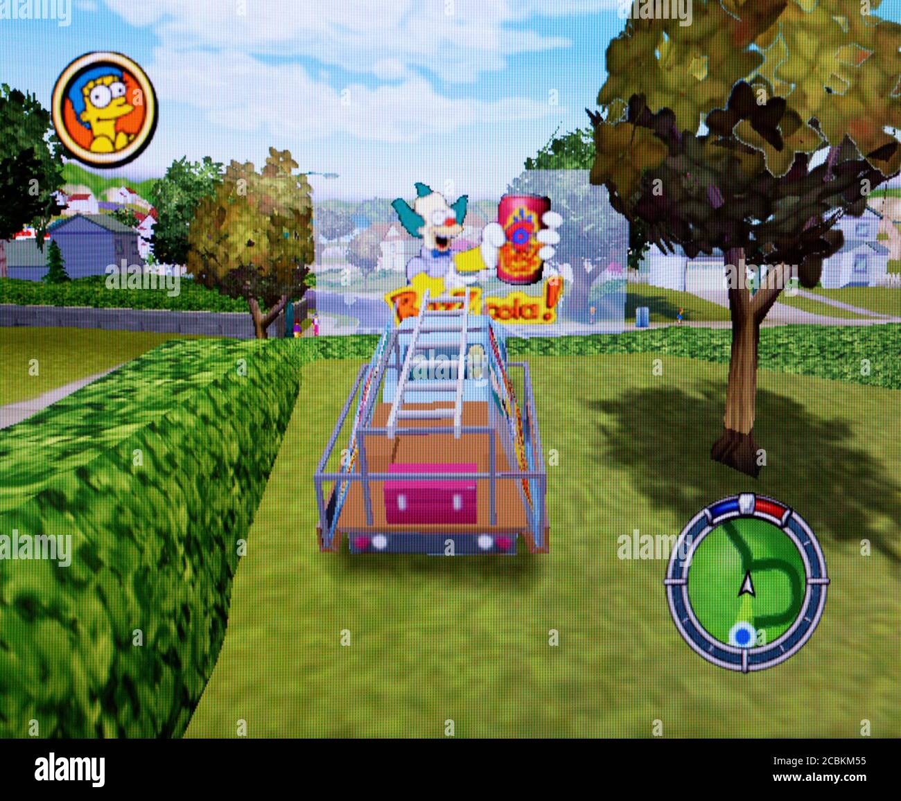 studio klep Lucht The Simpsons Hit & Run - Nintendo Gamecube Videogame - Editorial use only  Stock Photo - Alamy