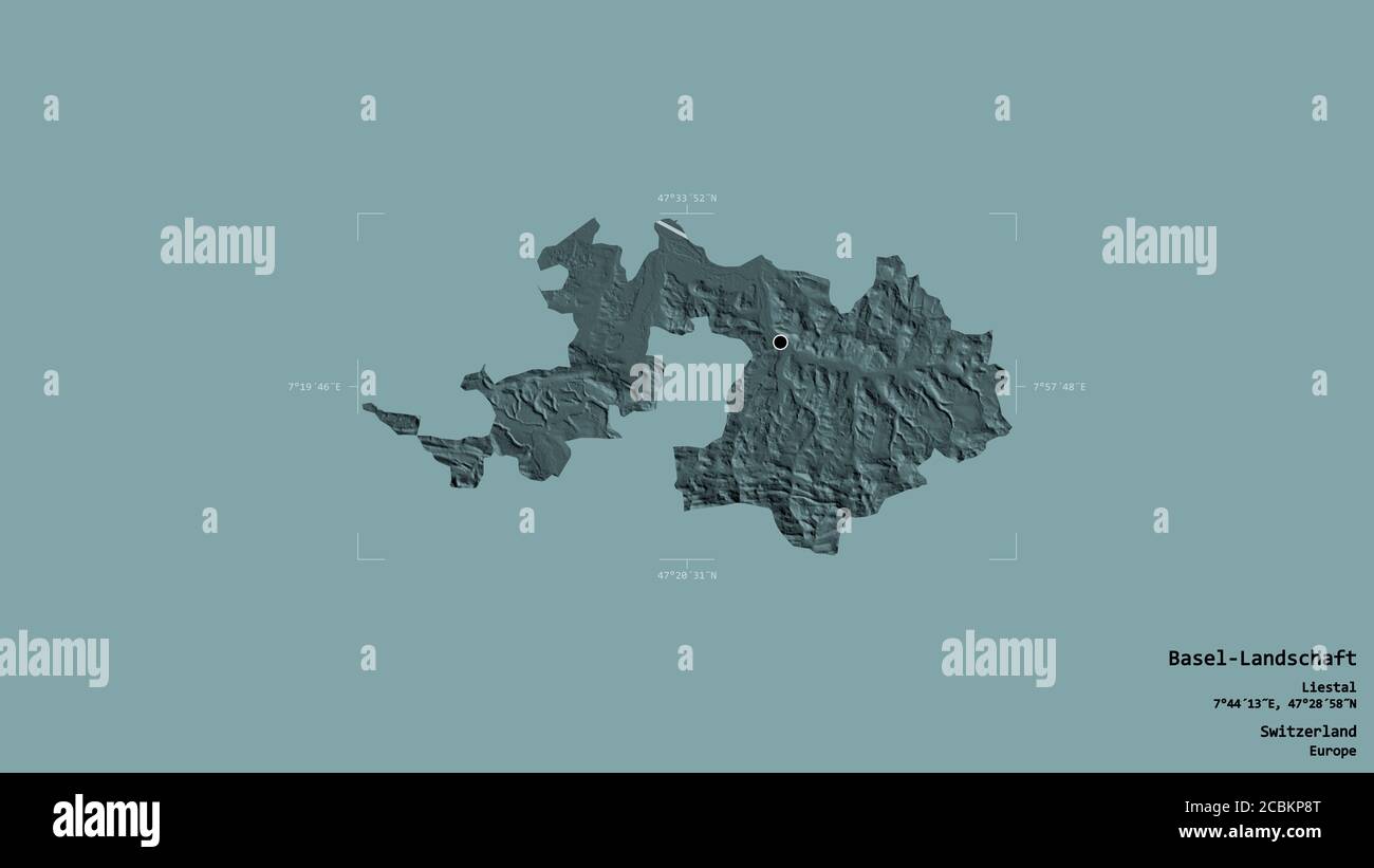 Basel area map hires stock photography and images Alamy