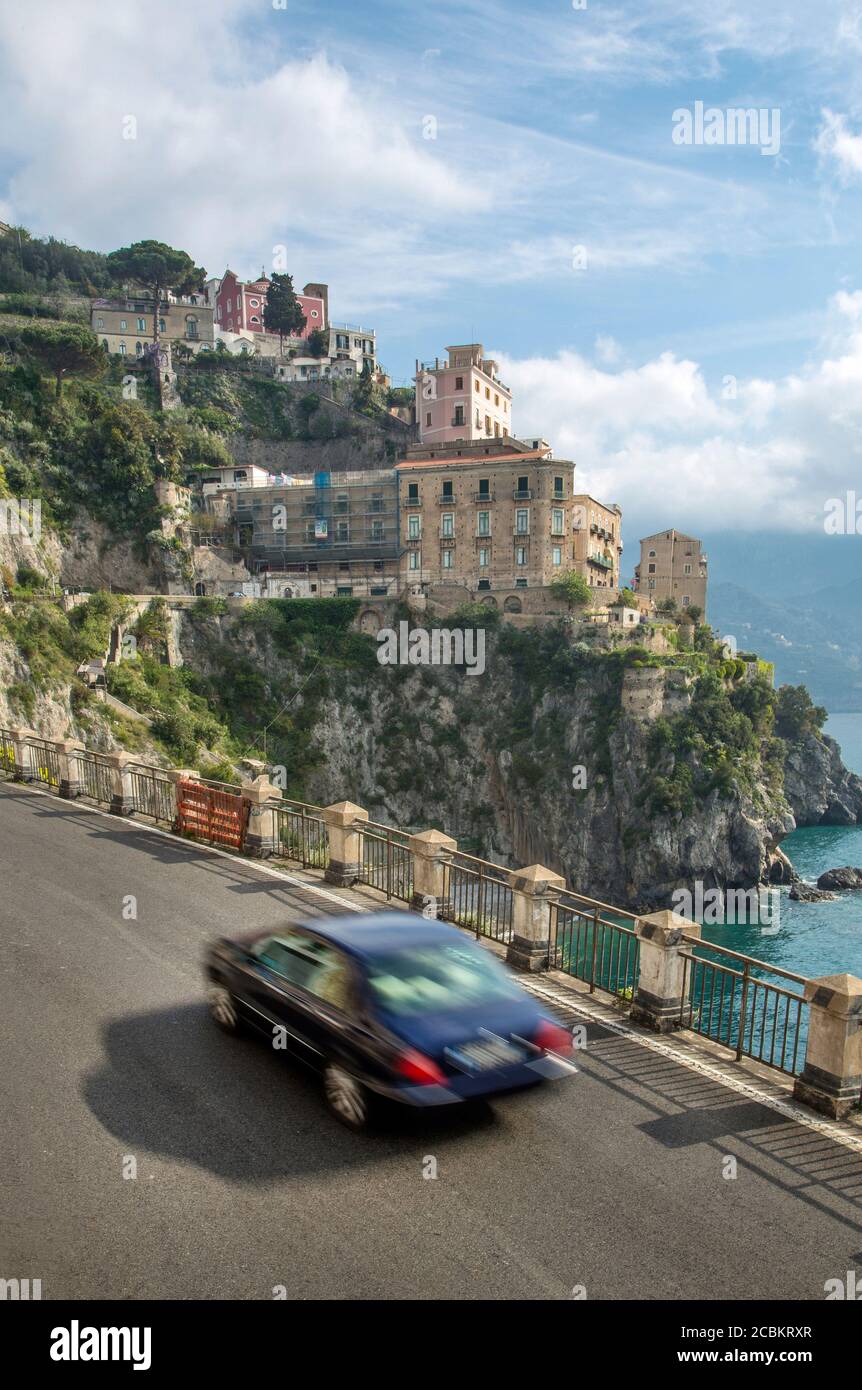Amalfi coast italy car hires stock photography and images Alamy