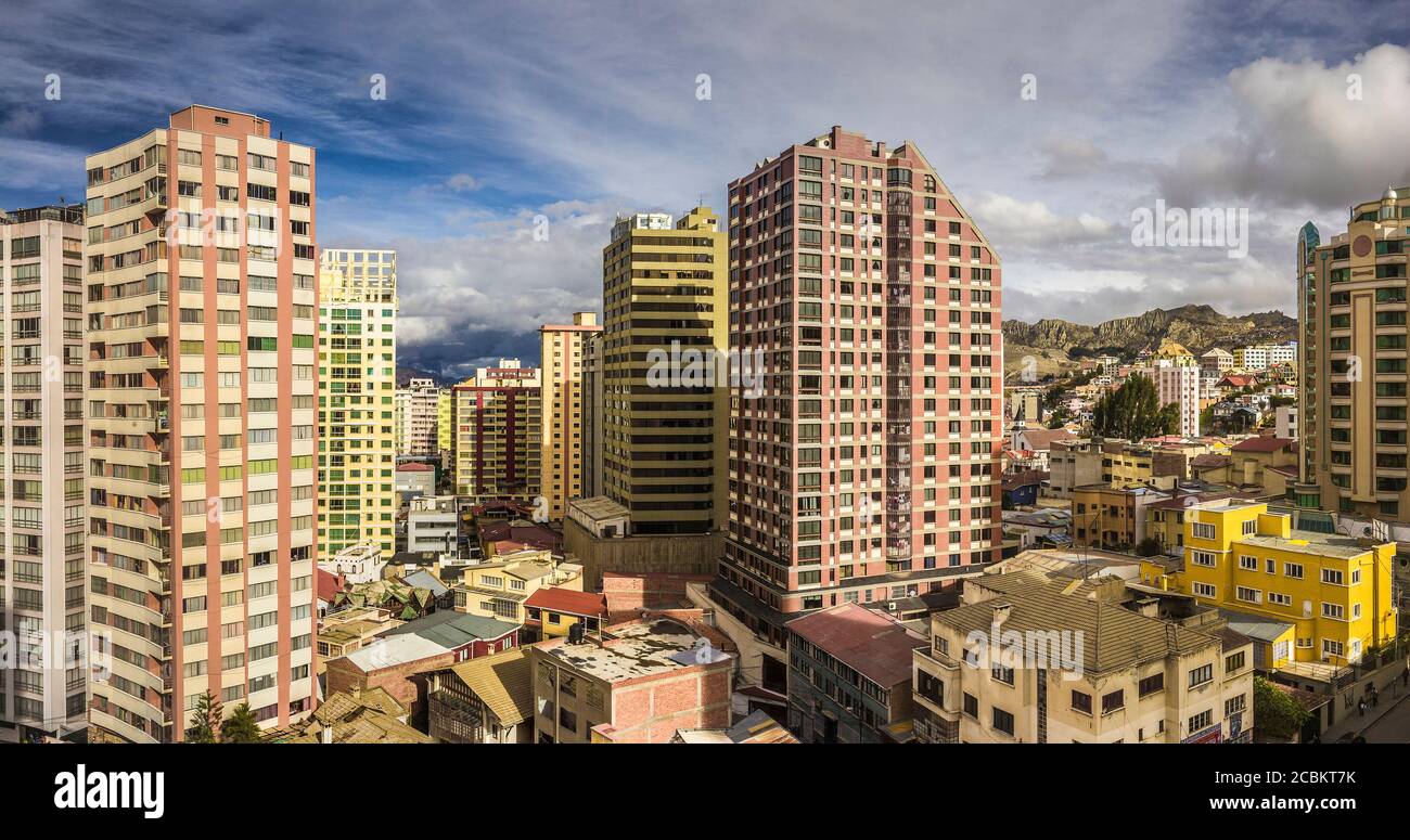 Down town la paz hi-res stock photography and images - Alamy