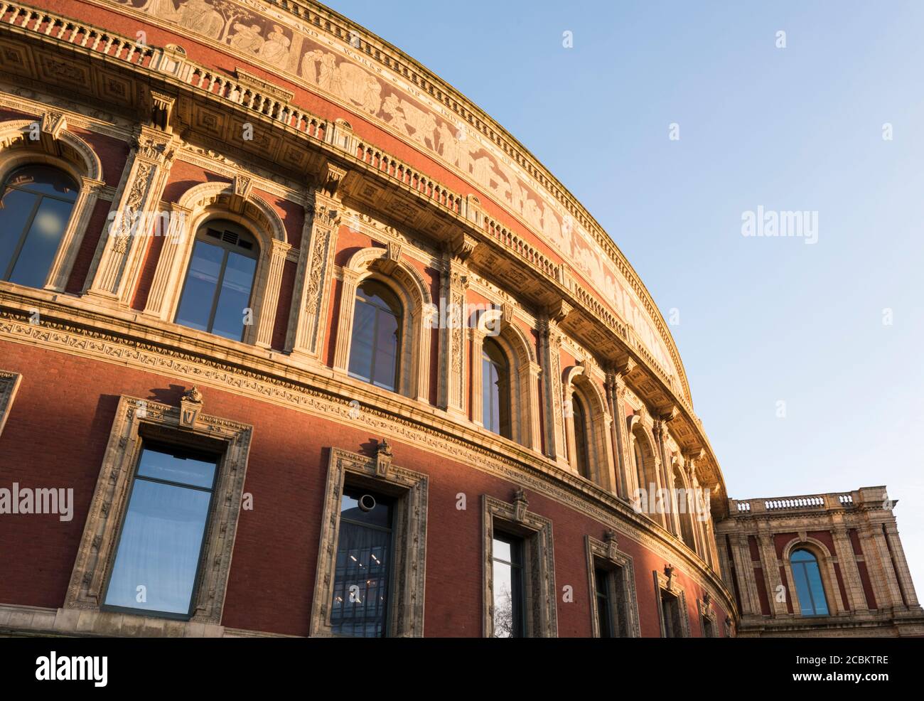 Exterior of Royal Albert Hall, London, England Stock Photo